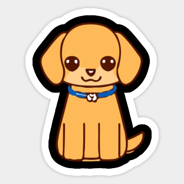 Cute Kawaii Dog Drawing Adorable and Lively Illustration Cute